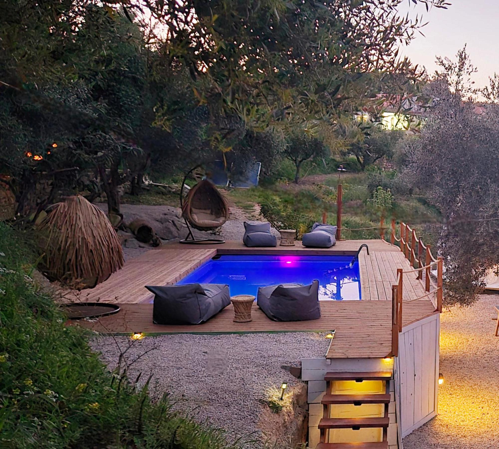 Luxury Dome Tents Ikaria Ap'Esso2 Raches  Exterior photo